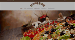 Desktop Screenshot of pizzalavals.com